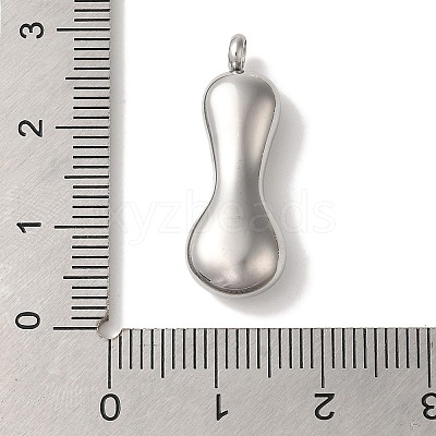 Non-Tarnish 304 Stainless Steel Pendants STAS-M017-08P-09-1