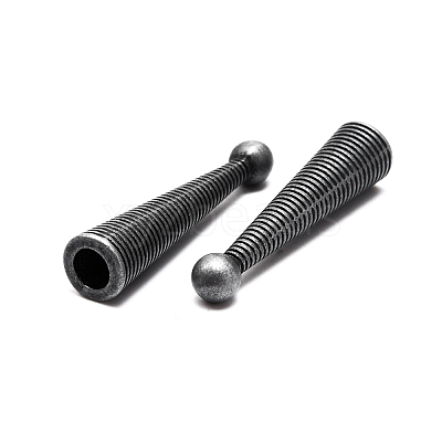 Alloy Cord End FIND-WH0110-218-1