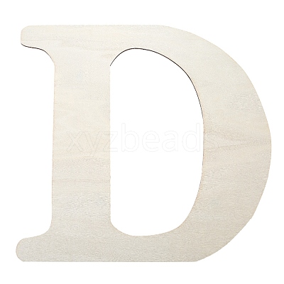 Letter Unfinished MDF Sheets WOOD-WH20012-008D-1