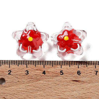 Transparent Glass Beads LAMP-H065-02D-1