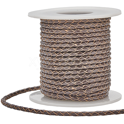 10M Braided Leather Cord WL-SC0001-04-1