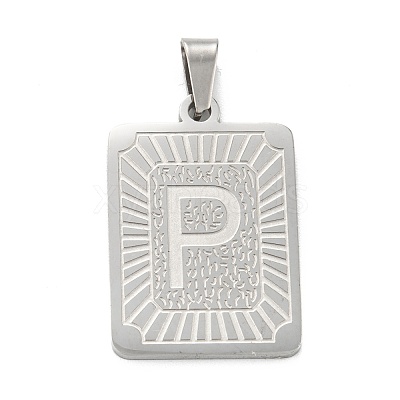 Non-Tarnish 304 Stainless Steel Pendants STAS-K216-48P-P-1