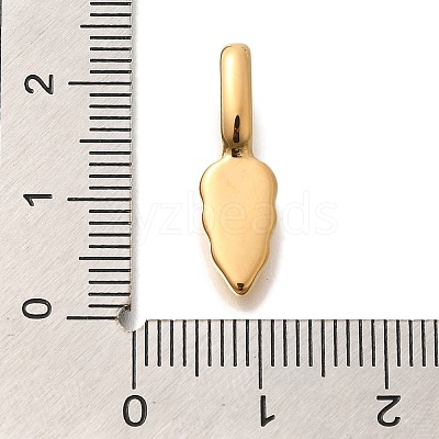 304 Stainless Steel Pendant Cabochon Settings STAS-G350-23G-1