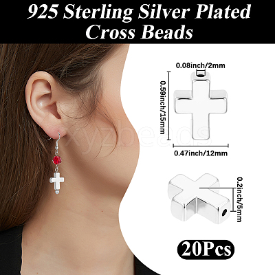 20Pcs Alloy Beads TIBEB-BBC0001-03S-1