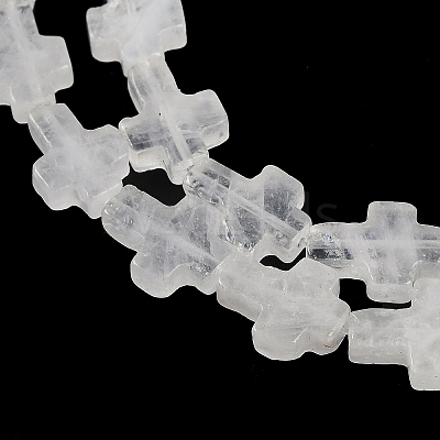Natural Quartz Crystal Beads Strands G-I369-A01-02-1