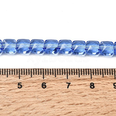 Transparent Glass Beads Strands GLAA-L050-A17-1