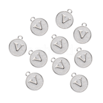 Alloy Pendant Cabochon Settings PALLOY-N156-01V-P-1