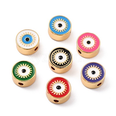 Real 18K Gold Plated Brass Beads KK-A155-30G-1