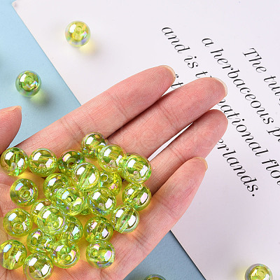 Transparent Acrylic Beads LS-MACR-S370-B12mm-729-1