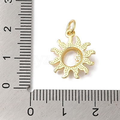 Rack Plating Brass Pendants KK-B092-16G-1