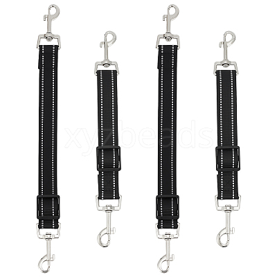 Adjustable Reflective Polyester Pet Leashes AJEW-WH0314-194-1