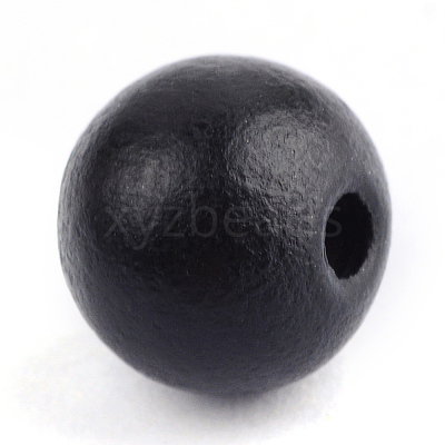 Natural Wood Beads WOOD-S662-11x12mm-A06-1