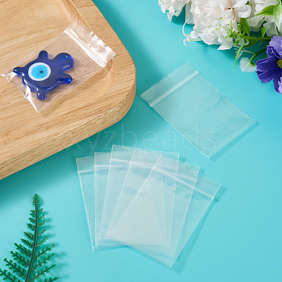 Transparent Plastic Resealable Packaging Bags OPP-TADJ0001-05E-1