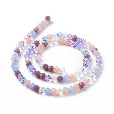 Glass Beads Strands GLAA-E036-09B-1