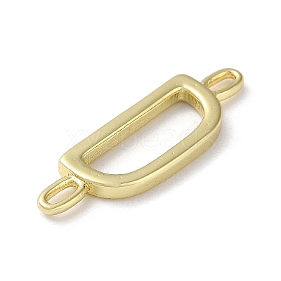Rack Plating Brass Connector Charms KK-P245-07G-D-1