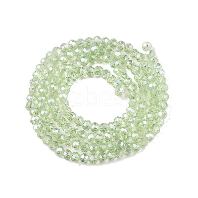 Electroplate Glass Beads Strands EGLA-A044-T1mm-A09-1