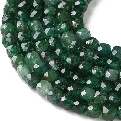 Natural Fuchsite Beads Strands GG-CBAE031-B02-1