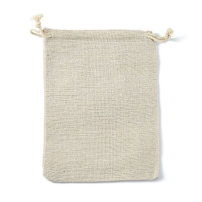 Cotton Packing Pouches Drawstring Bags X-ABAG-R011-13x18-1