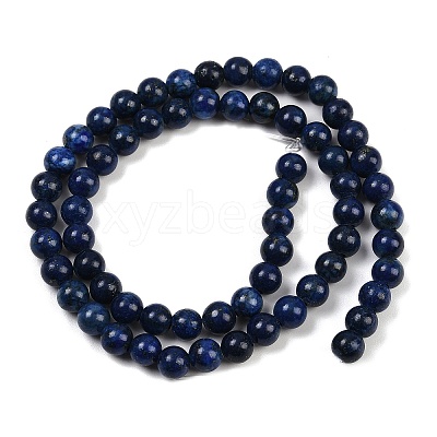 Natural Lapis Lazuli Beads Strands G-OC0001-77-1