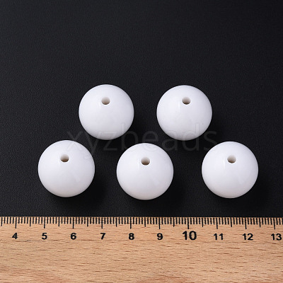 Opaque Acrylic Beads MACR-S370-C20mm-01-1