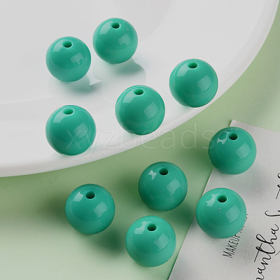 Opaque Acrylic Beads MACR-S370-C16mm-A38-1