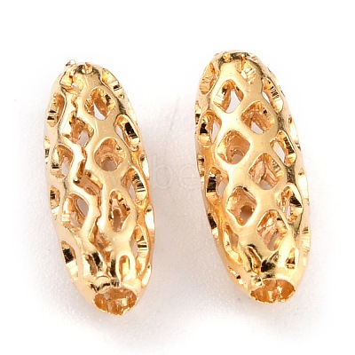 Brass Beads KK-O133-201C-G-1