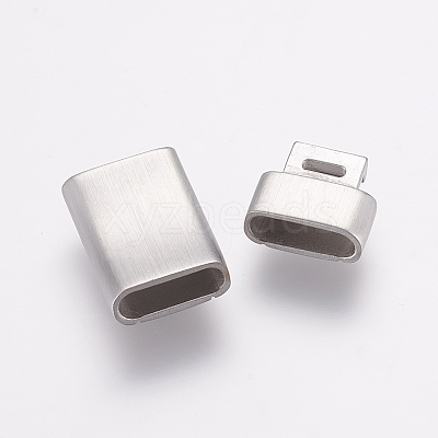 Tarnish Resistant 304 Stainless Steel Bayonet Clasps STAS-E144-058P-1