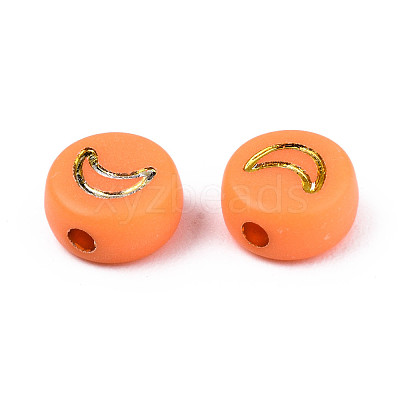 Opaque Mixed Color Acrylic Beads MACR-T038-10-G-1
