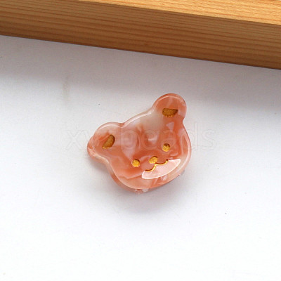 Cellulose Acetate(Resin) Claw Hair Clips OHAR-PW0003-031E-1