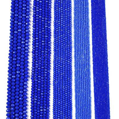 Opaque Solid Color Imitation Jade Glass Beads Strands EGLA-A044-P1mm-D32-1