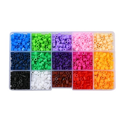 15 Colors DIY Fuse Beads Kit DIY-X0295-01C-5mm-1