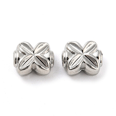 Rack Plating Alloy Beads PALLOY-Z022-16P-1