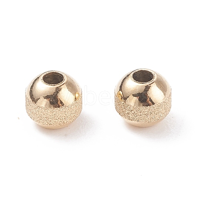 Ion Plating(IP) Textured 304 Stainless Steel Beads STAS-P306-01D-G-1