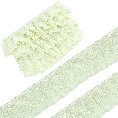 5 Yards Double Polyester Lace Trim for Sewing Decoration OCOR-GF0005-06C-1