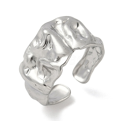 304 Stainless Steel Rings RJEW-D310-01D-P-1