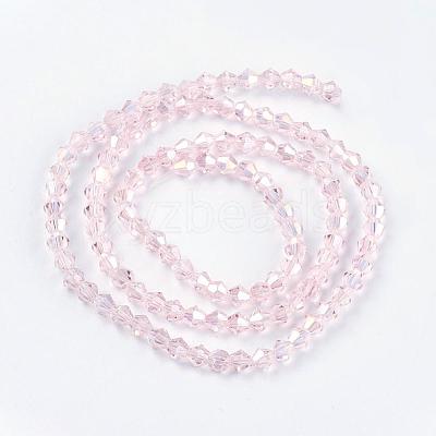 Glass Beads Strands EGLA-S056-10-1