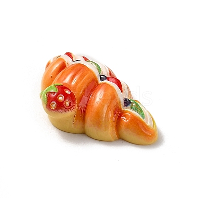 Opaque Resin Imitation Food Decoden Cabochons LS-X-CRES-H001-03B-1