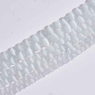 Round Cat Eye Beads G-SZ0001-80D-1