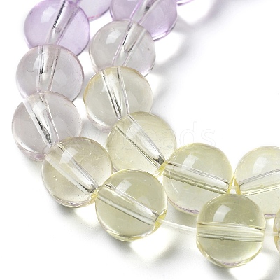 Baking Paint Transparent Glass Beads X1-DGLA-M001-10mm-02-1