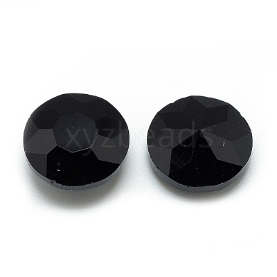Pointed Back Glass Rhinestone Cabochons RGLA-T029-14mm-23-1