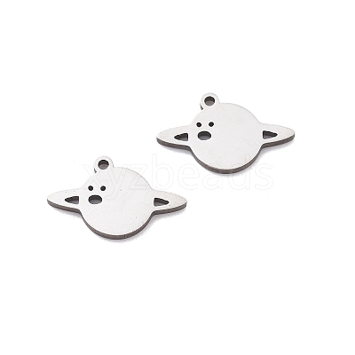 201 Stainless Steel Charms STAS-V001-17-1