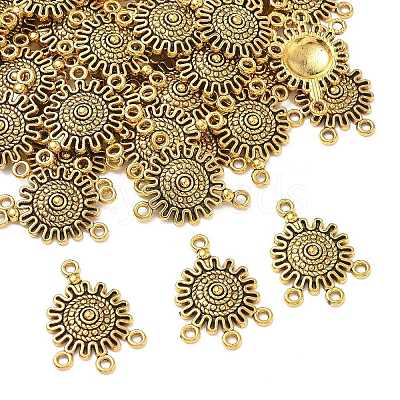 Tibetan Style Alloy Chandelier Components Links GLF0145Y-1