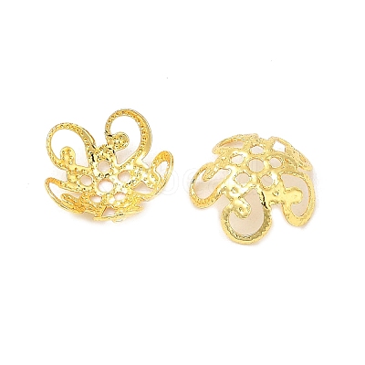 Brass Beads Cap KK-H446-03G-01-1