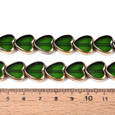 Electroplate Glass Beads Strands EGLA-T021-23D-1