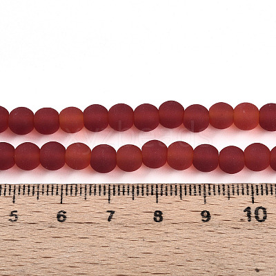 Transparent Glass Beads Strands LS-GLAA-T032-T6mm-MD20-1