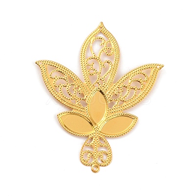 Alloy Filigree Cabochons Connector Settings FIND-WH0111-212-1