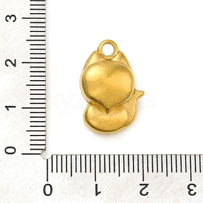 Ion Plating(IP) 304 Stainless Steel Pendants STAS-M070-01G-1