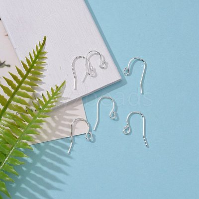 925 Sterling Silver Earring Hooks STER-K167-051B-S-1