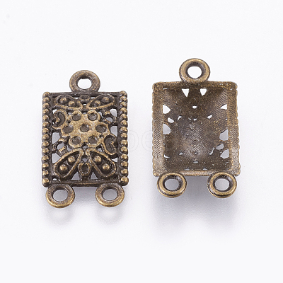 Tibetan Style Alloy Chandelier Component Links MLF0707Y-NF-1
