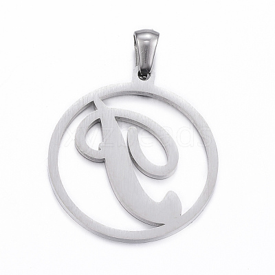 Non-Tarnish 304 Stainless Steel Pendants STAS-K162-052P-1